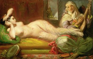 斜倚Odalisque，1853年